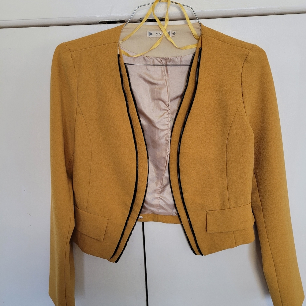 Yellow Blazer